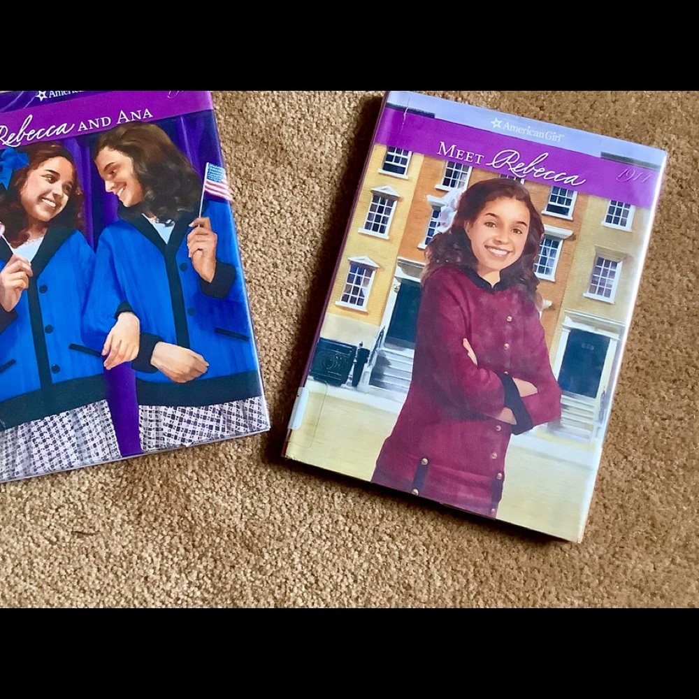 American Girl 2 Book Set - Rebecca & Rebecca and Ana   Gently used